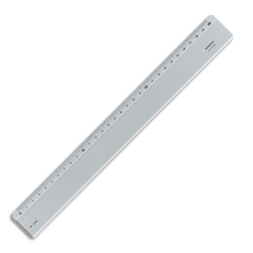 RÈGLE PLATE BISEAU ANTI-TÂCHE EN ALTUGLAS 50 CM - LOT DE 2