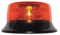 Satelight - Gyrophare à LED rotatif - Orange ou bleu - Étanchéité IP66 - 12/24V - Fixations multiples_0