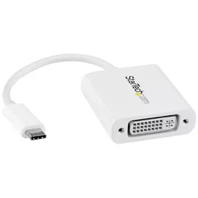 StarTech Adaptateur vidéo USB Type-C vers DVI - M/F - Blanc_0