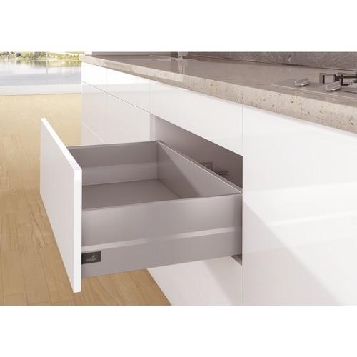 TIROIR TOPSIDE ARCITECH - H 94 MM - H 186 MM - L 450 MM - ARGENT HETTICH
