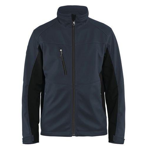 VESTE SOFTSHELL MARINE FONCÉ/NOIR TAILLE S - BLAKLADER
