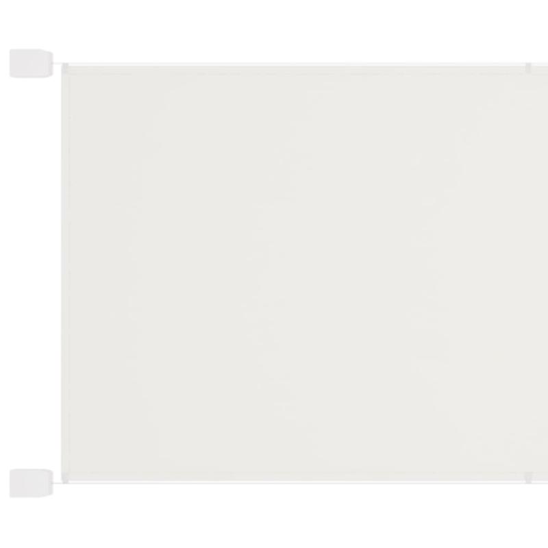 VidaXL Auvent vertical Blanc 140x270 cm Tissu oxford Modèle Patio Chi - 148164_0