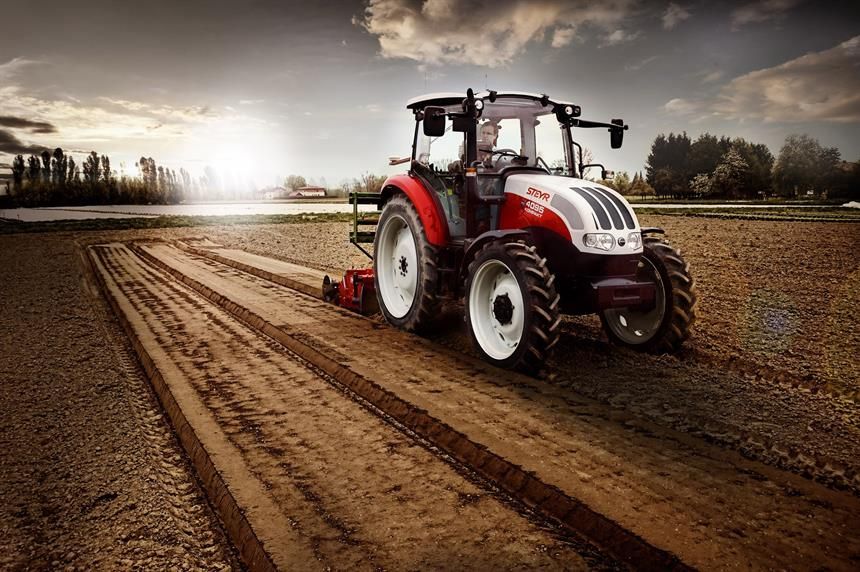 4055 - 4065 kompakt s tracteur agricole - steyr - puissance 58 à 114 ch_0