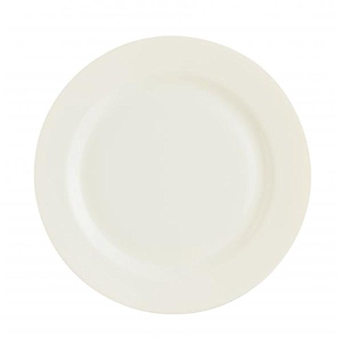 ASSIETTE PLATE RONDE 20,5 CM BLANC-CRÈME EN ZENIX - LOT DE 6 - ARCOROC - INTENSITY
