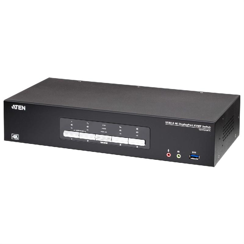 ATEN CS1924ATC Commutateur KVMP™ 4 ports USB 3.0 4K DisplayPort pour ATC_0