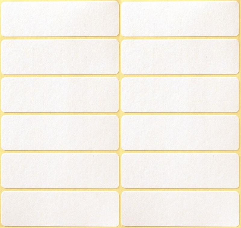 Avery Zweckform 396 étiquettes multi-usages blanches, format 62 x 19 mm (28 feuilles / cdt) - 3340_0