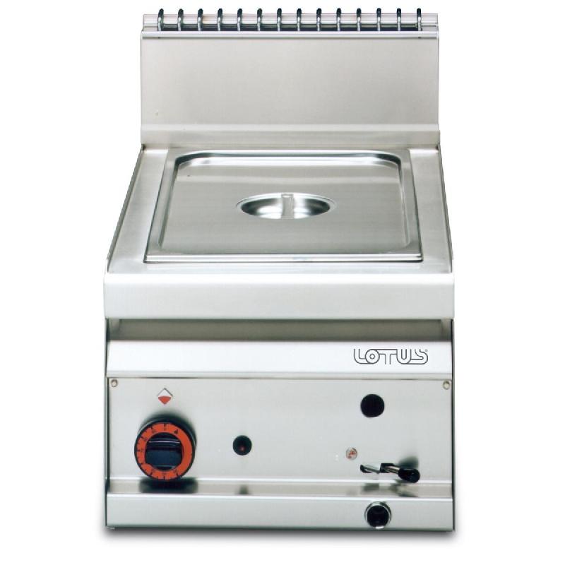 Bain-marie à gaz professionnel - 1 x GN1/1 - BM-4G  | Lotus 650_0