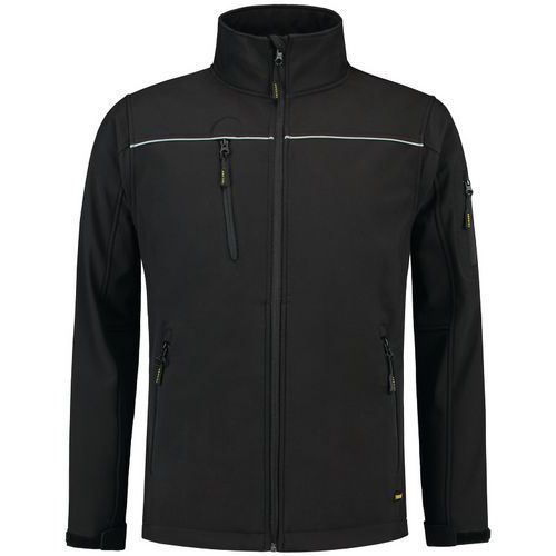 BLOUSON SOFTSHELL LUXE 402006 BLACK XL - TRICORP WORKWEAR