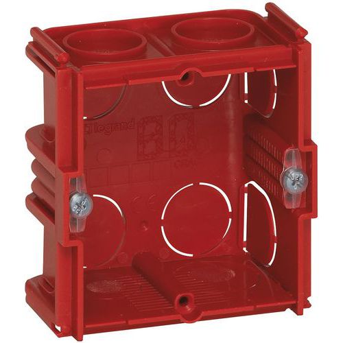 BOÎTE D'ENCASTREMENT POUR MAÇONNERIE CARRÉE ASSOCIABLE - LEGRAND