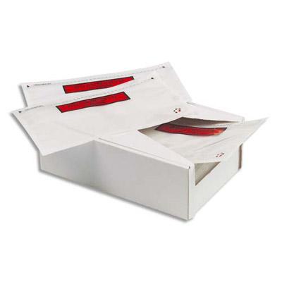 BOÎTE DE 1000 POCHETTES DOCUMENT CI-INCLUS RECYCLEES FORMAT C6 16,2 X 12 CM PPI1612