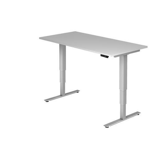 BUREAU ÉLECTRIQUE SÉRIE XDSM 160CM GRIS - HAMMERBACHER