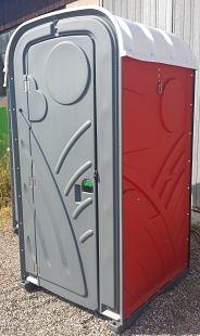 Cabine toilettes autonome pour chantier - Design européen - Réservoir 265L - Ventilation optimisée_0