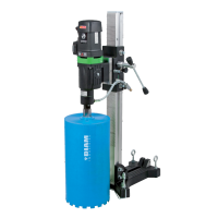 CAROTTEUSE À EAU POUR LES CAROTTAGES JUSQU'AU Ø 250 MM DBE250R
