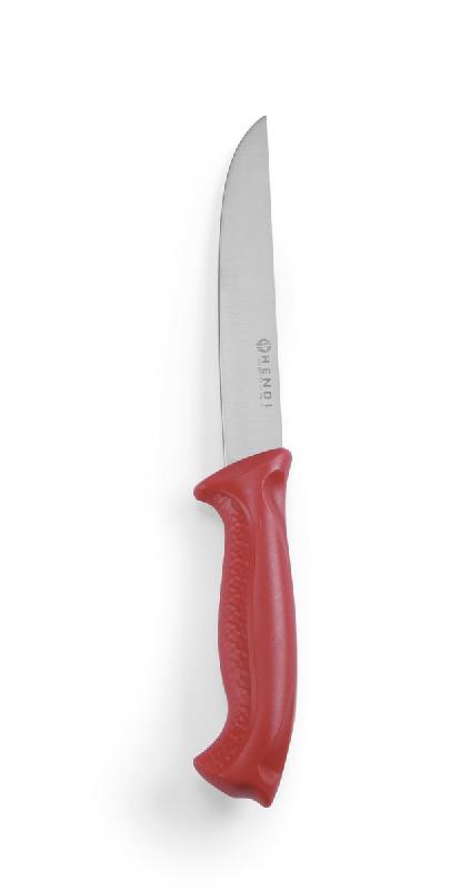 Couteau professionnel à découper 150 mm rouge - 842423_0