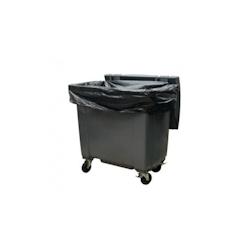 DELAISY – KARGO Sacs Poubelle pour Conteneurs 360L Noir - 30 microns x 100 Sacs - Delaisy Kargo - 3700008302744_0