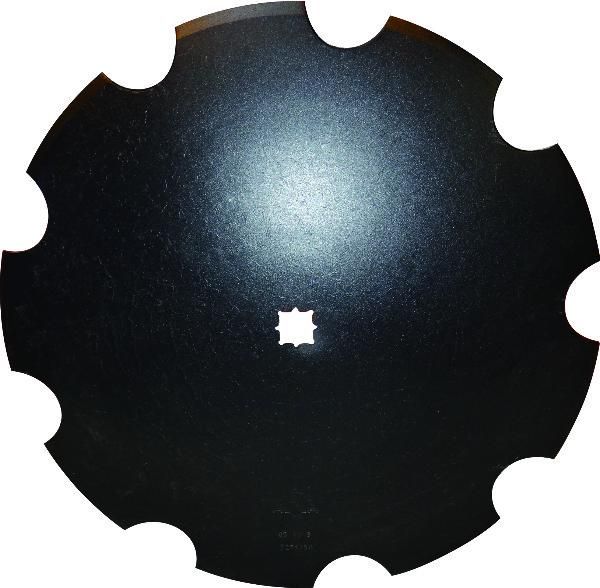DISQUE CRENELE 610X6 TROU CARRE 36-41 NIAUX