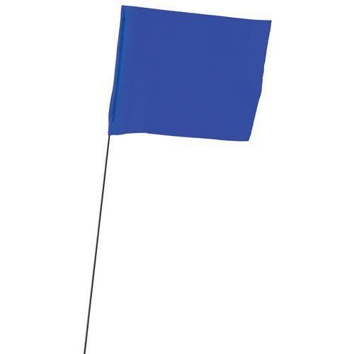 DRAPEAUX DE REPÉRAGE 76 CM BLEU - AMPERE SYSTEM