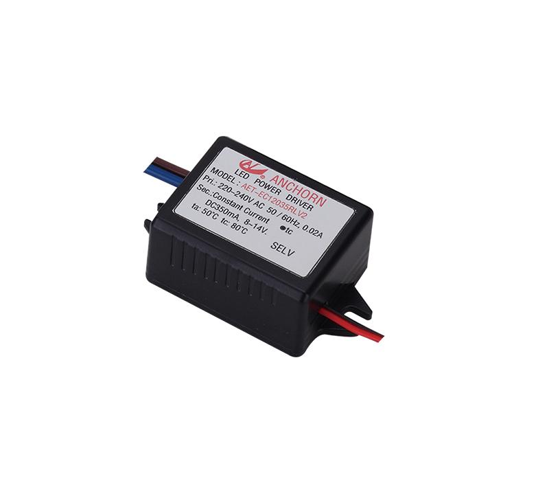 Driver LED 10-14 V - 4,9 W - Convertisseur de tension pour spots LED encastrés_0