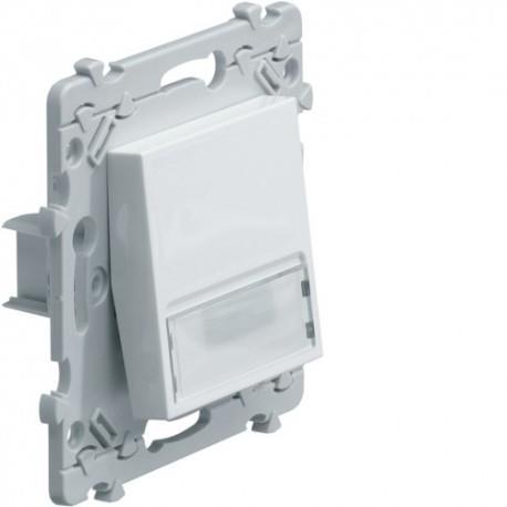 ESS. POUSSOIR P-E 1O+1F HAGER WE025