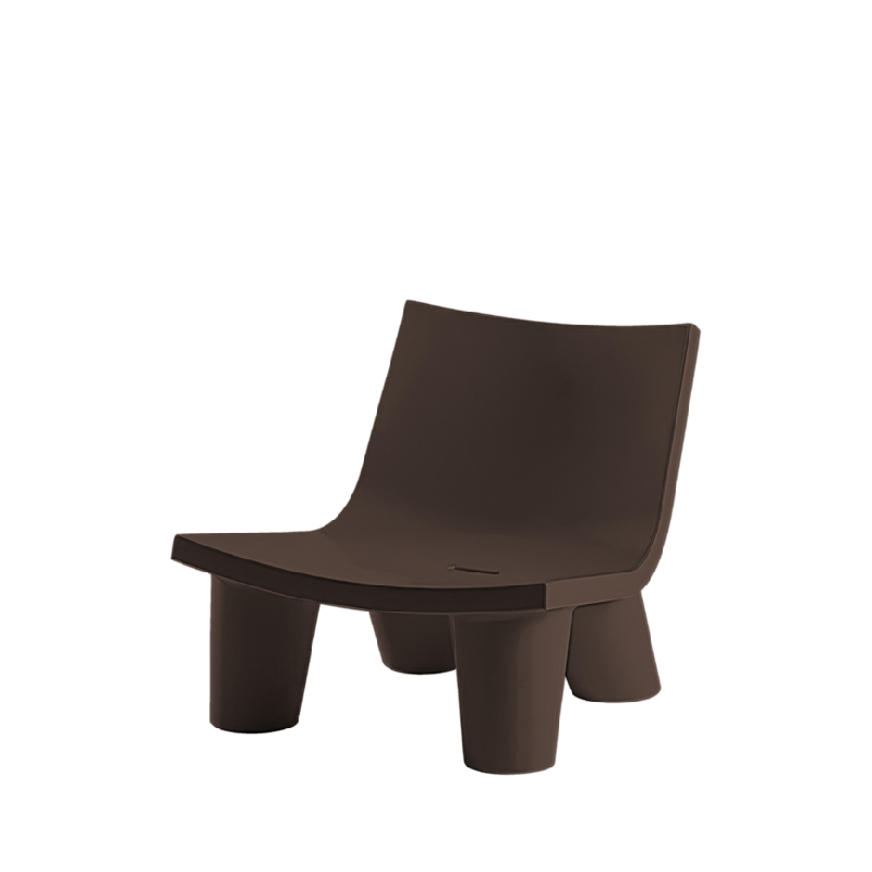 Fauteuil low lita de SLIDE - moka_0