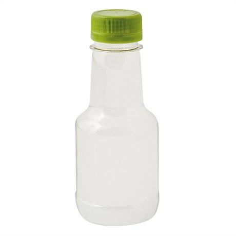 FLACON AVEC BOUCHON PLASTIQUE 110 ML TRANSPARENT (VENDU PAR 100)