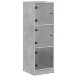 Helloshop26 - Buffet bahut commode armoire meuble de rangement organisateur cuisine salle de séjour salon avec portes en verre 35 x 02_0030118 - 3000_0