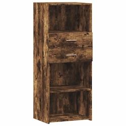 Helloshop26 - Buffet bahut commode armoire meuble de rangement organisateur cuisine salle de séjour salon haut 50 x 42,5 x 124 cm 02_0033366 - 300021_0