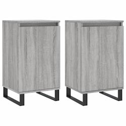 Helloshop26 - Buffet bahut commode armoire meuble de rangement organisateur cuisine salle de séjour salons lot de 2 sonoma 40 x 35 x 02_0036949 - 300_0