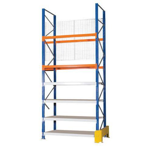 KIT DÉPART+GRILLE ANTICHUTE HYBRID 4500X2700X1100 NIV 4+2 - MANORGA