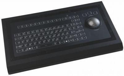 KSML92S0001-W-MC1 - Clavier marin IEC-60945 - 92 touches - Trackball 50mm - IP67 - Connexion USB_0