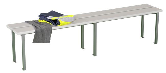 BANC SIMPLE POUR VESTIAIRE 2 M 5015 BLEU - MANUTAN COLLECTIVITÉS