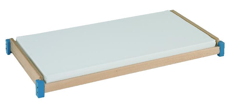 Lit gain de place - ergonomique, livré pré-monté avec matelas - Référence EL28B_0