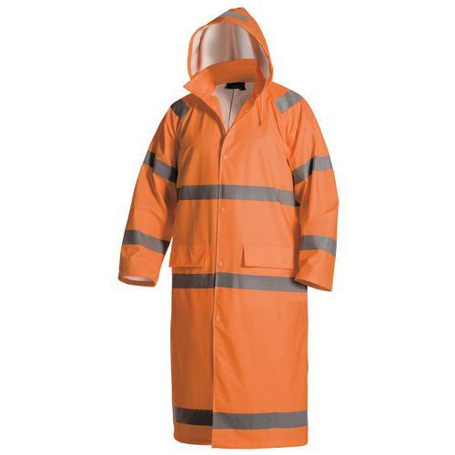 MANTEAU DE PLUIE HAUTE VISIBILITÉ NIVEAU 1 TAILLE S - BLAKLADER