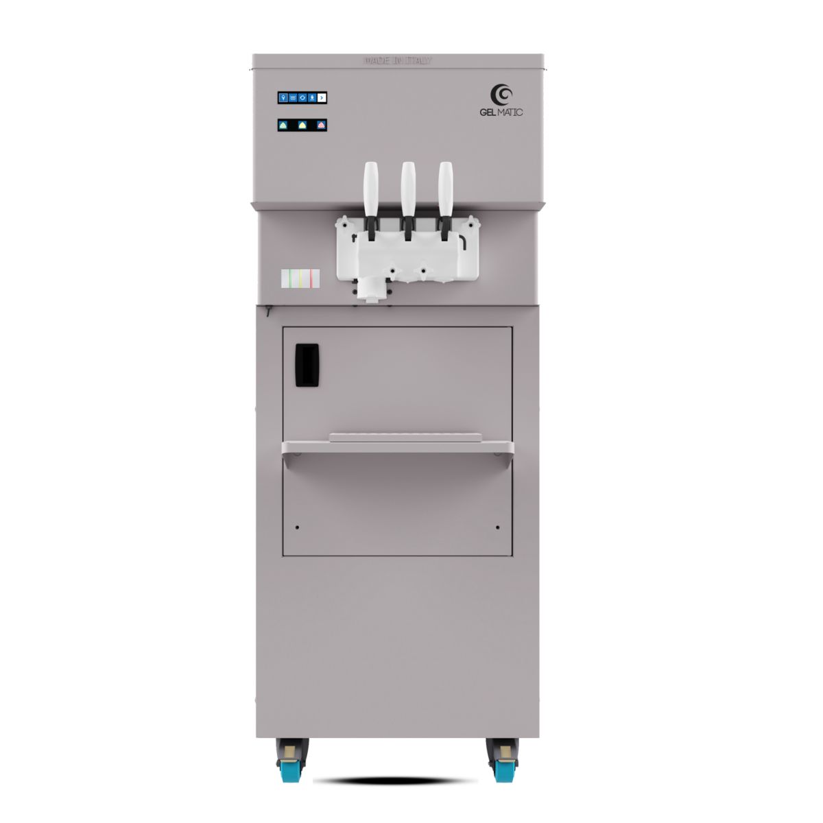 MV EASY 2 KOLOR - Machine à glace italienne professionnelle - Gel Matic - 2 parfums + 3 variegates - technologie E.Co.S._0