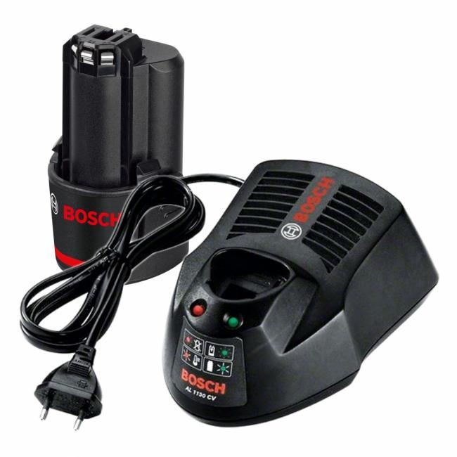 PACK 1 BATTERIE 10,8V 2,0 AH + 1 CHARGEUR AL1130CV  BOSCH