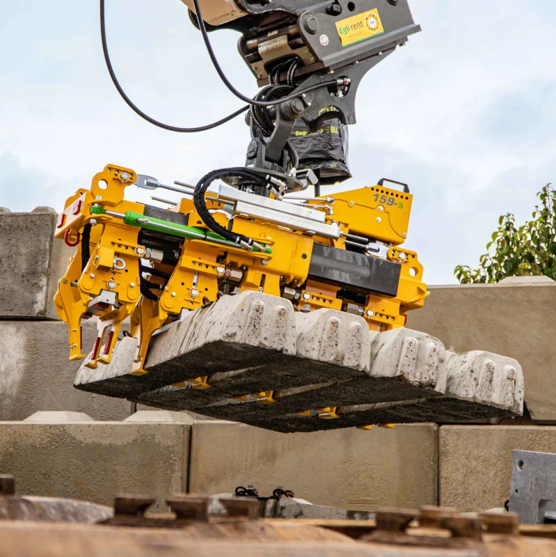 Palonnier traveleur Center Grip - pour traverses en béton et acier - ajustable - dès 15 t - 700 kg_0