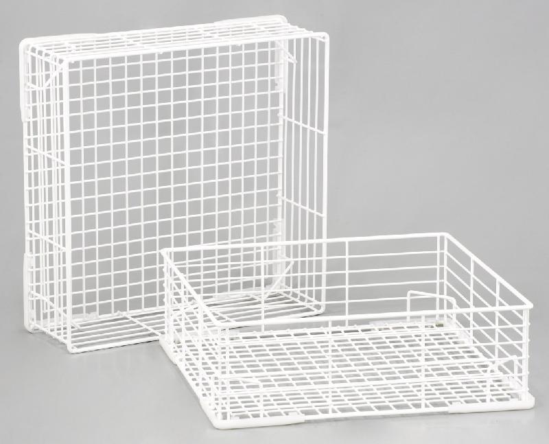 Panier lave-vaisselle de rechange PE 400 - Dimensions L 400 x P 400 x H 130 mm - Référence CPLV400PE_0