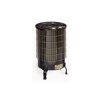 POÊLE À BOIS TURBO 14.4KW SORTIE HORIZONTALE NOIR ÉMAILLÉ - THECA - 6500133_0