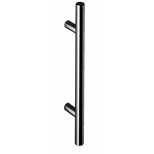 POIGNÉE DE PORTE BATTANTE DROITE - INOX - LONGUEUR 400 MM - STG 112 NORMBAU