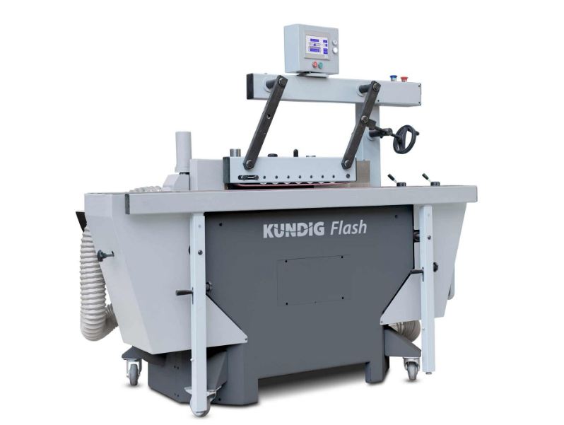 Ponceuse de chants Kundig FLASH pour chants vernis - Réf UNIQF-KUND - Fabrication Suisse - 400V - 3,2 kW_0