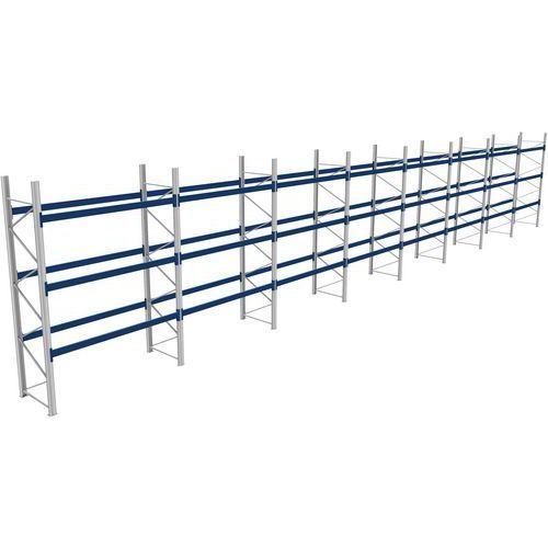 RACK 1 DÉPART + 7 SUIVANTS LXLXH 2700X22700X4000 1000KG 3 NIV - BITO