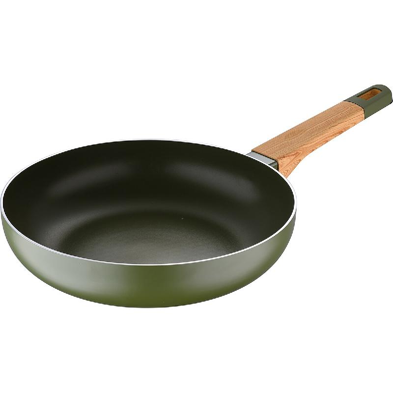 San Ignacio - Poêle (26 × 6,0 cm) en aluminium embouti compatible induction Green Earth - aluminium Q3772_0