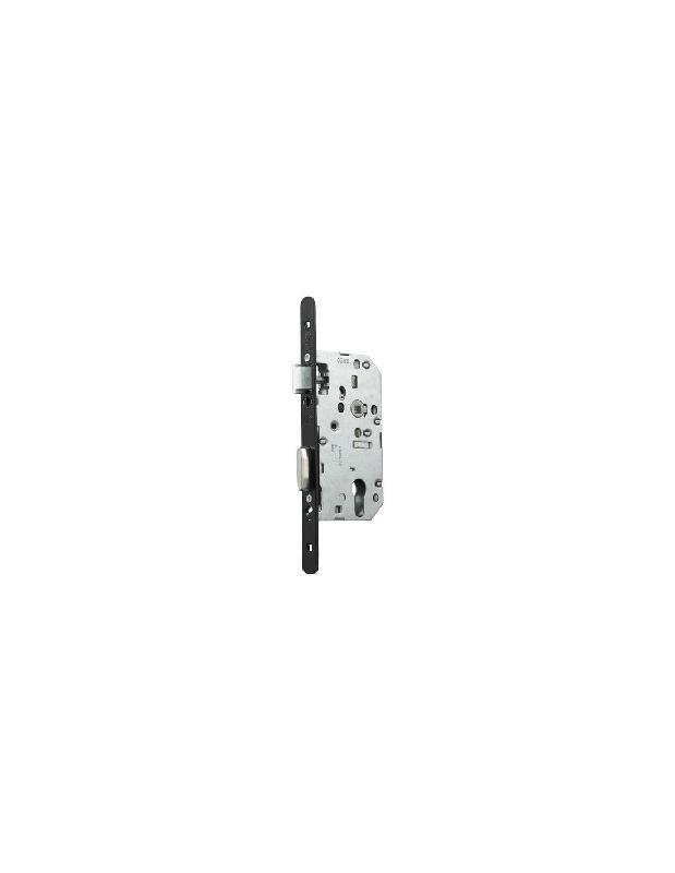 SERRURE MONOPOINT À LARDER D458 URGENCE AXE 50MM T20 BOUT ROND FINITION NOIR - VACHETTE - 14500000
