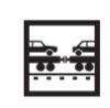 Panneau de signalisation touristique - idéogramme ID 12b - Gare de trains autos_0