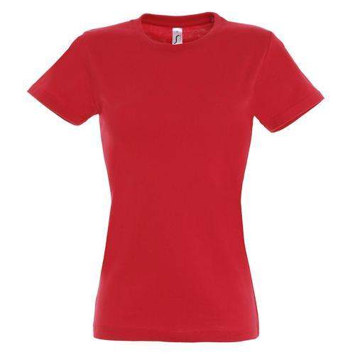 TEE-SHIRT PERSONNALISABLE ACTIVE 190 GFEMME ROUGE
