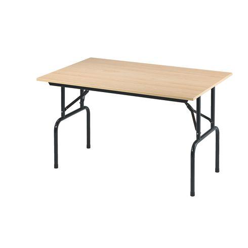 TABLES PLIANTES PRIMERA 120 X 80 CM HÊTRE PIÈTEMENT NOIR