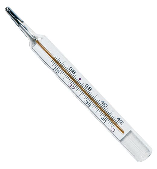 THERMOMÈTRE GALLIUM EN VERRE