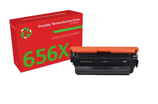 Toner remanufacturé Noir Everyday¢ de Xerox compatible avec HP 656X (CF460X), Grande capacité_0