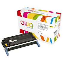 TONER REMANUFACTURÉ OWA - STANDARD - JAUNE - POUR HP C9722A, CANON EP-85 Y