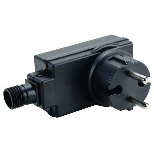 TRANSFORMATEUR PRISE 100-240VAC /24VDC - IP 44 - SUNNEX